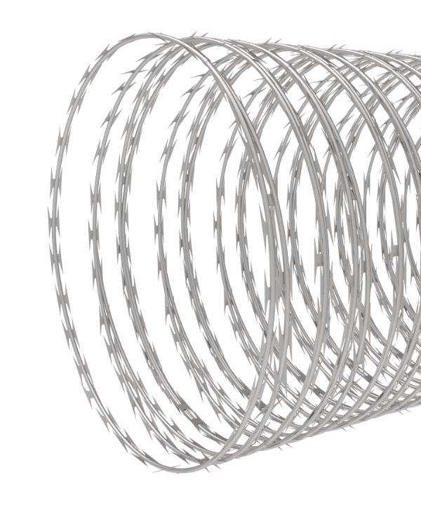 Single coil razor wire