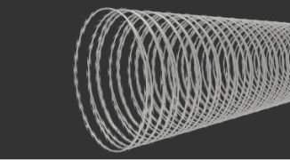 Fish-hook blade concertina wire